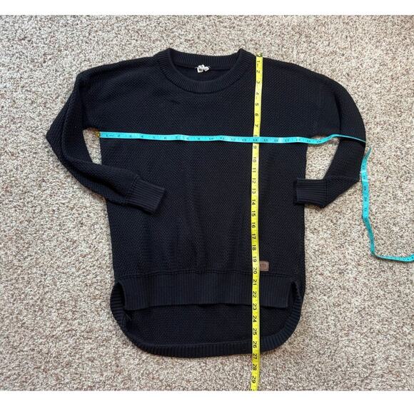 Rip Curl Black Sweater, Long,  size XS, Cotton - Picture 4 of 8
